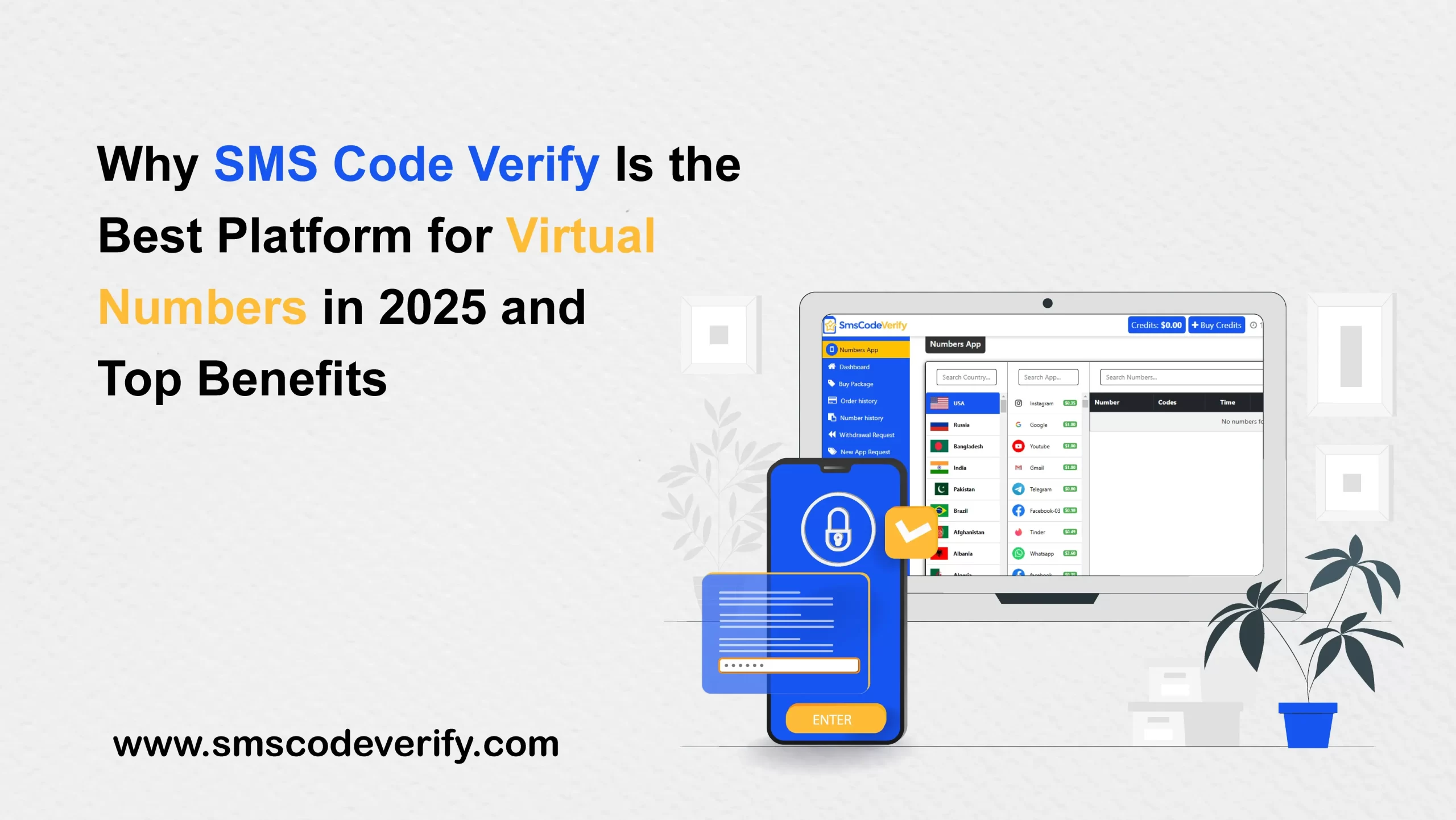 Read more about the article Why SMS Code Verify Is the Best Platform for Virtual Numbers in 2025 and Top Benefits